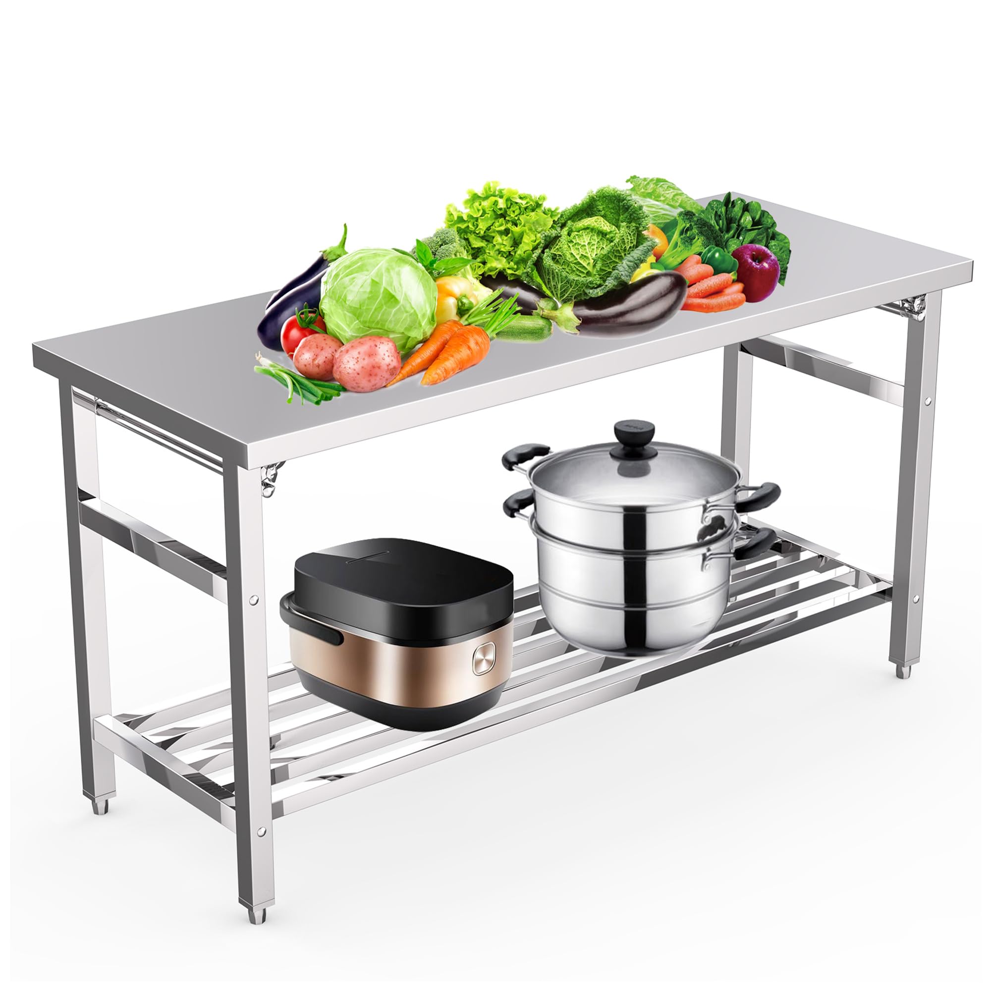 Commercial Kitchen Bench - Table de préparation et de travail
