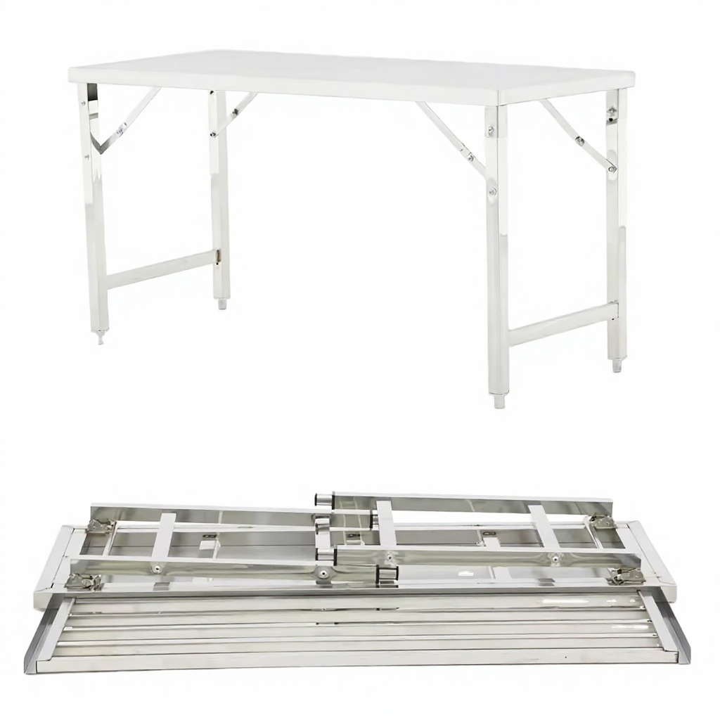 Commercial Kitchen Bench - Plan de travail pliable réglable en