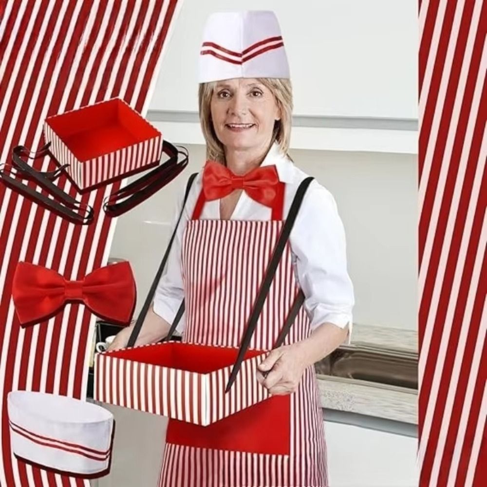 Commercial Kitchen Services - Tablier de cosplay de serveur de