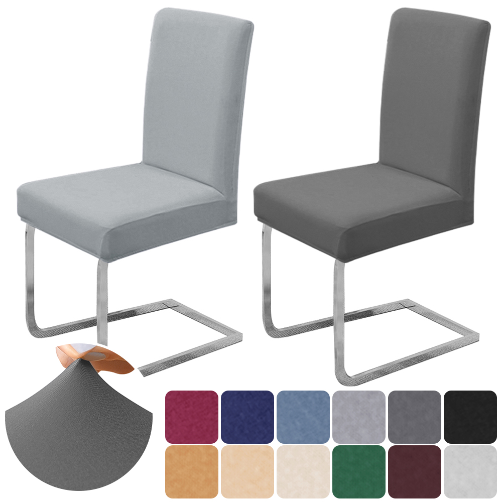 Commercial Kitchen Bench - Housse de chaise élastique unie en