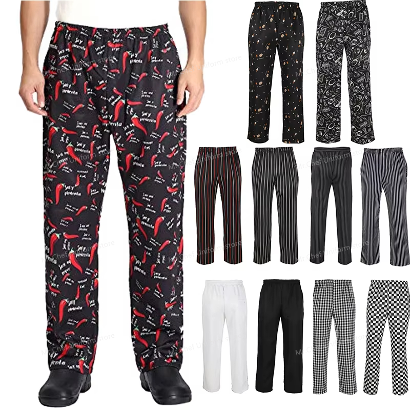 Commercial Kitchen Services - Pantalons de Chef pour hommes, cuisine