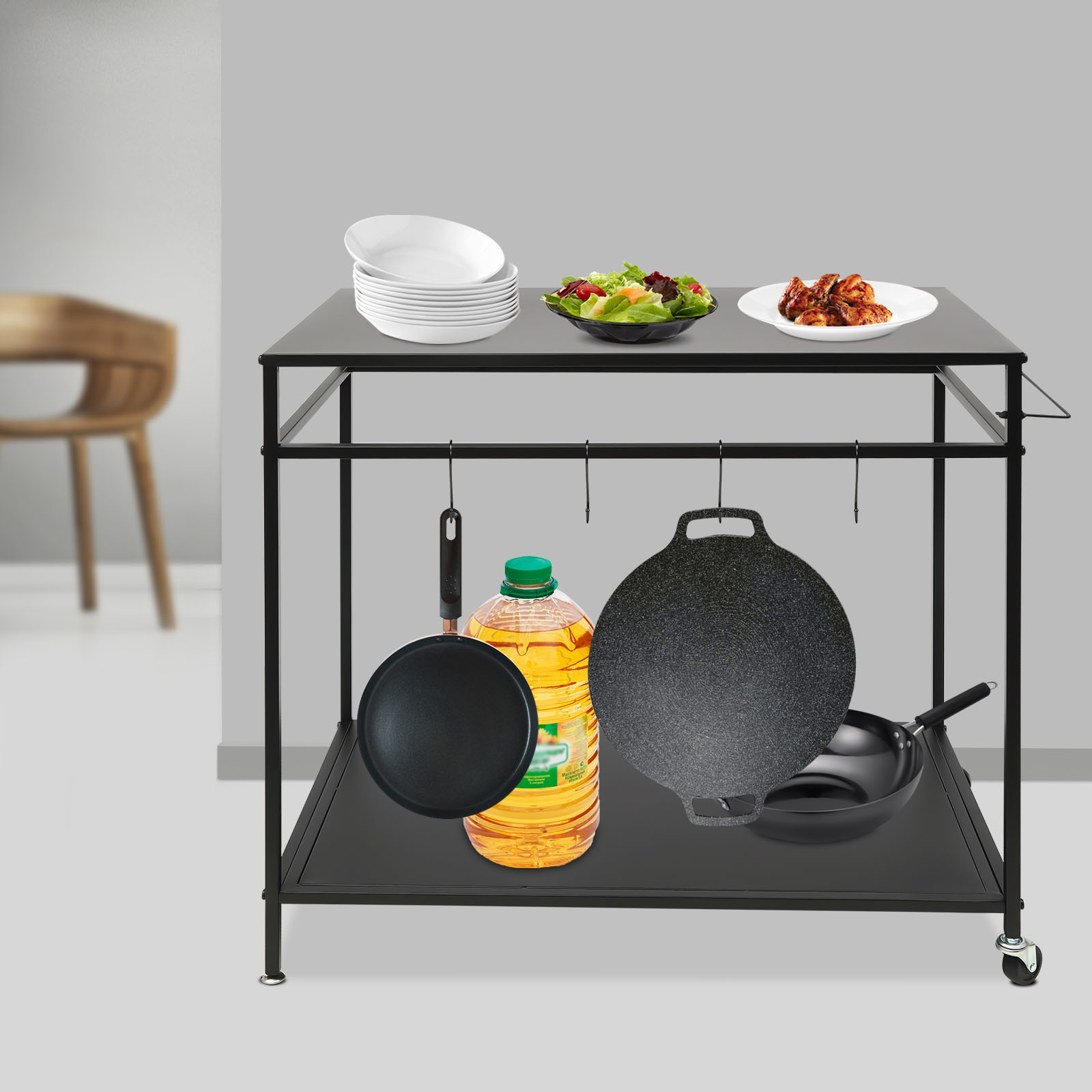Table de cuisson mobile à doub - Commercial Kitchen Tables avis et prix