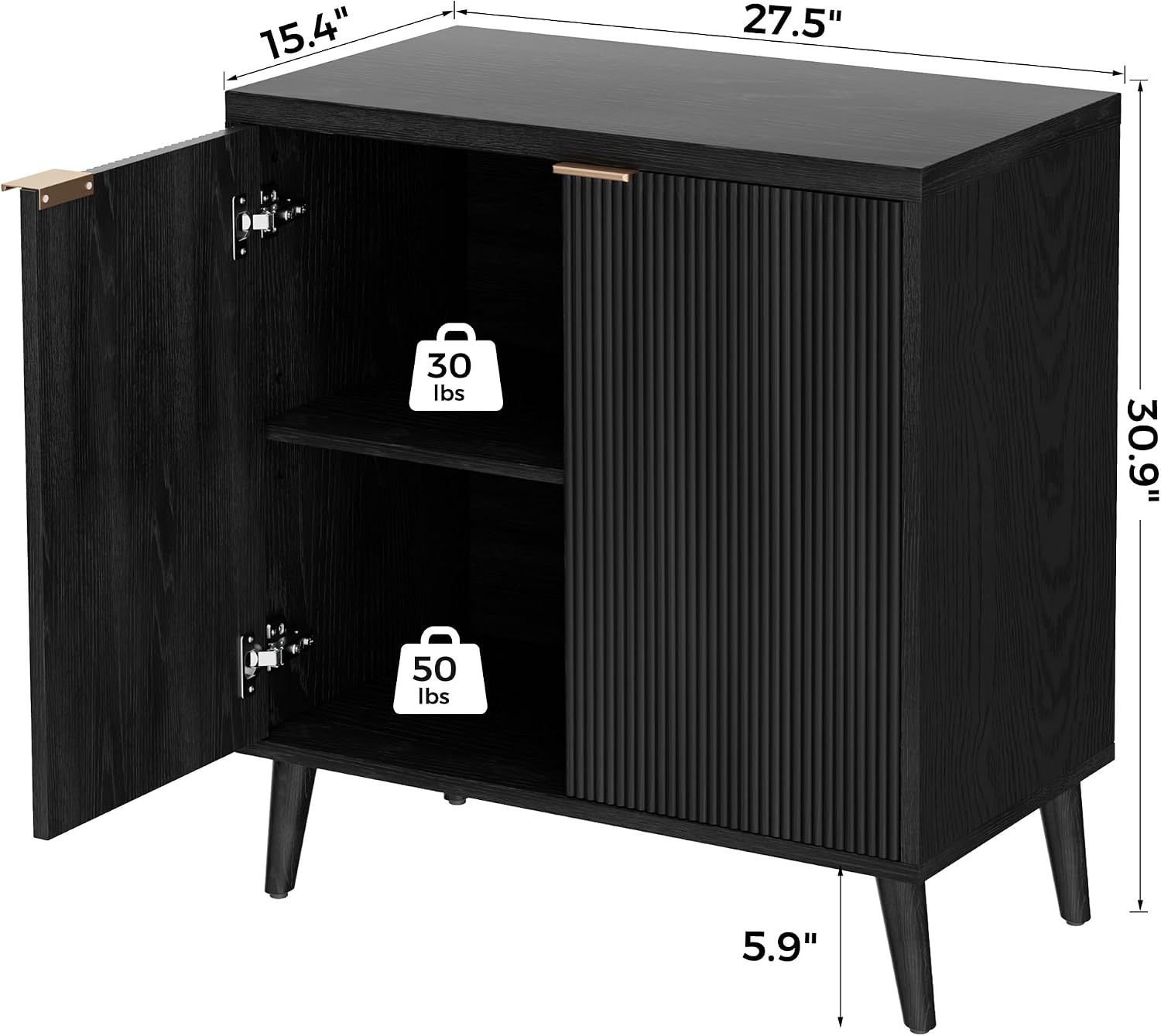 Buffet cannelé avec rangement, - Commercial Kitchen Tables avis et prix