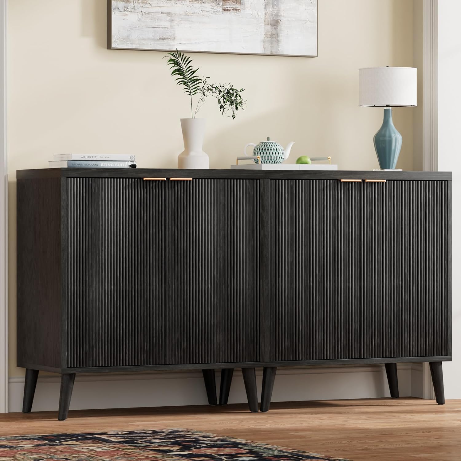 Buffet cannelé avec rangement, - Commercial Kitchen Tables avis et prix