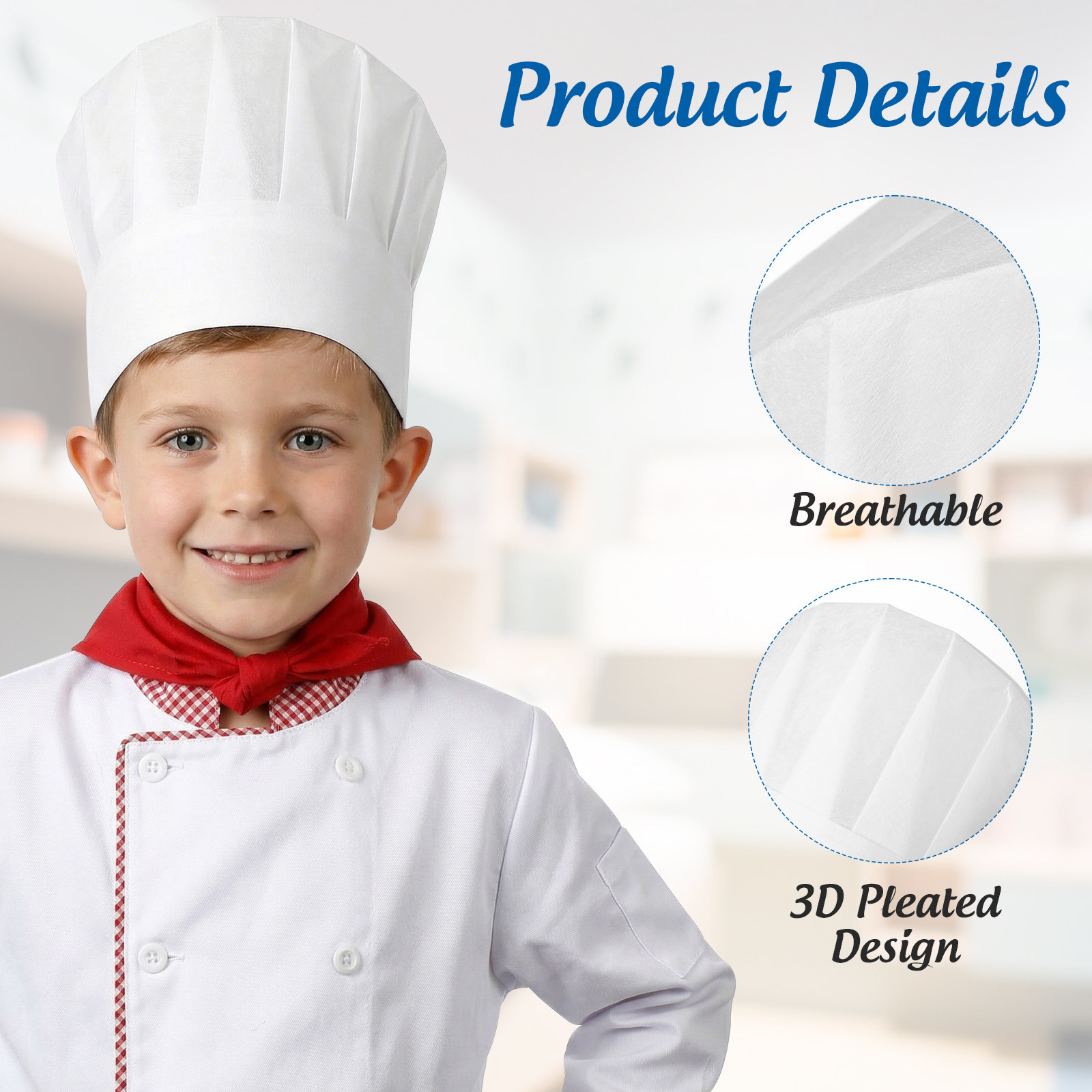 Chapeaux de chef jetables en p - Commercial Kitchen Services avis et prix