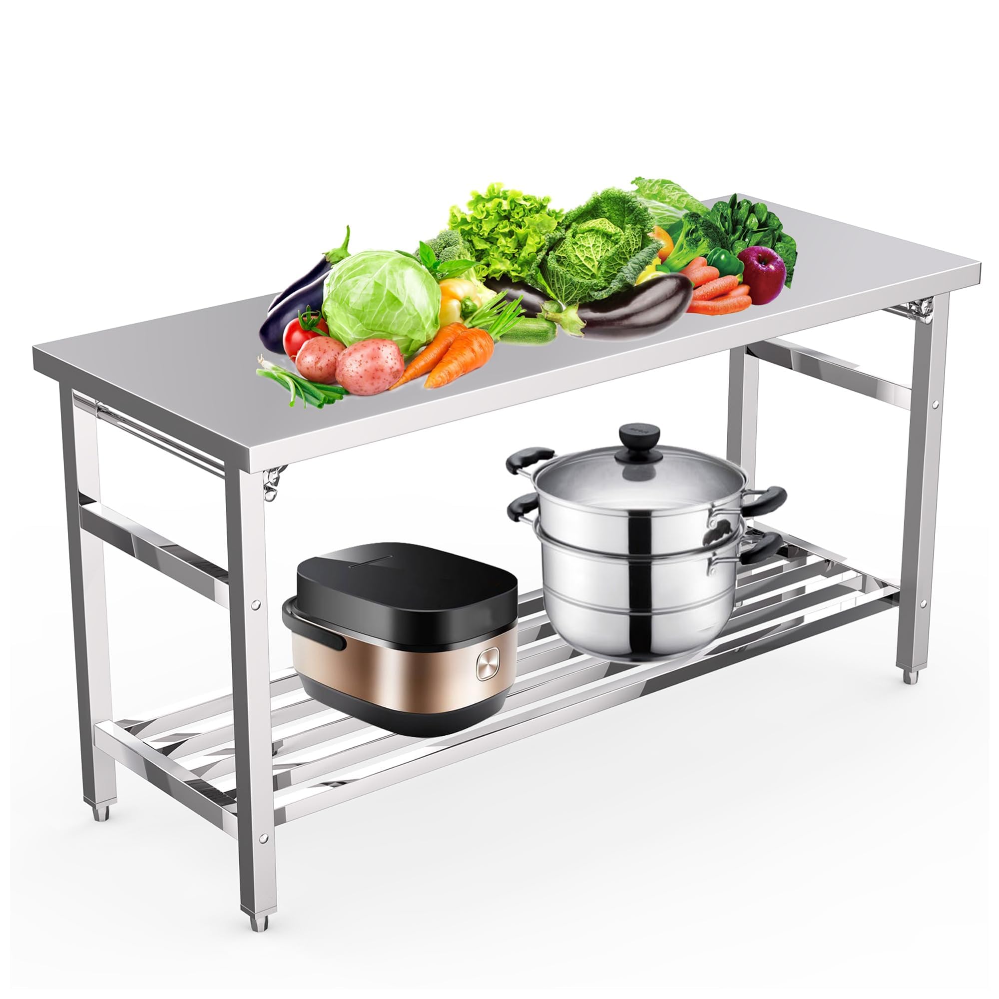 Table de préparation pliable e - Commercial Kitchen Tables avis et prix