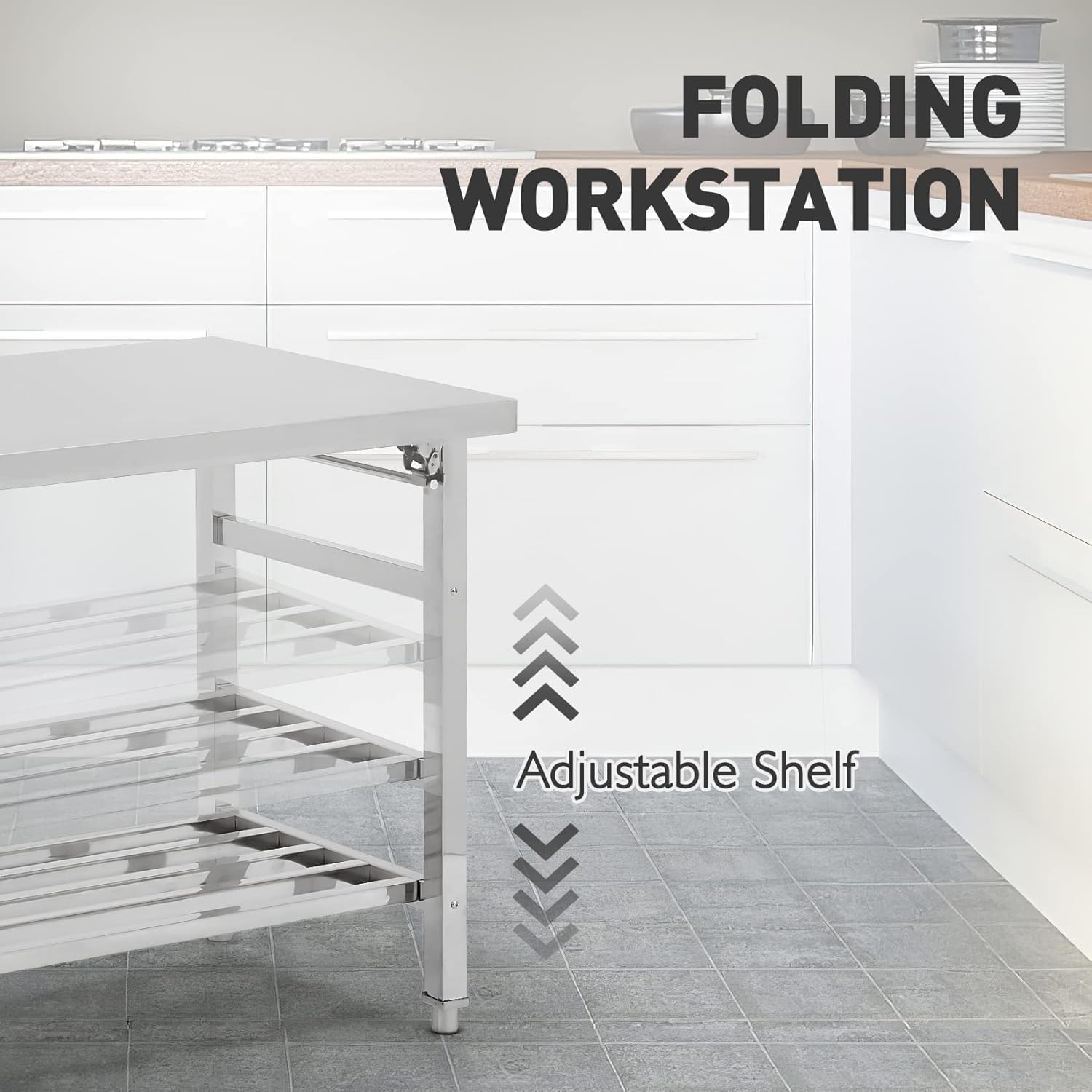 Table de préparation pliable e - Commercial Kitchen Tables avis et prix