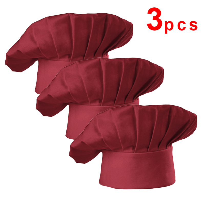 Lot de 3 toques de chef blanch - Commercial Kitchen Services avis et prix