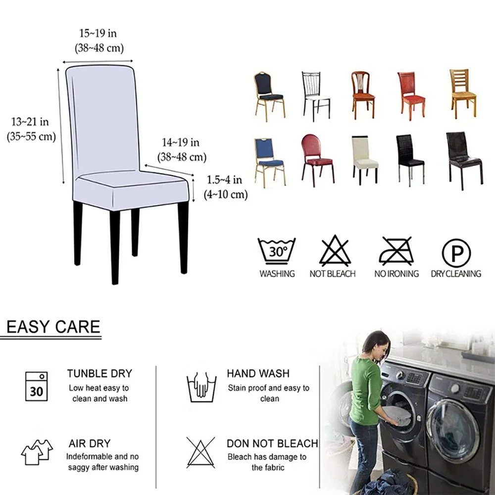 Housse de chaise élastique uni - Commercial Kitchen Bench avis et prix